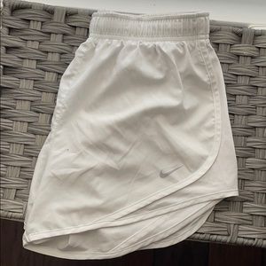 White Nike Shorts